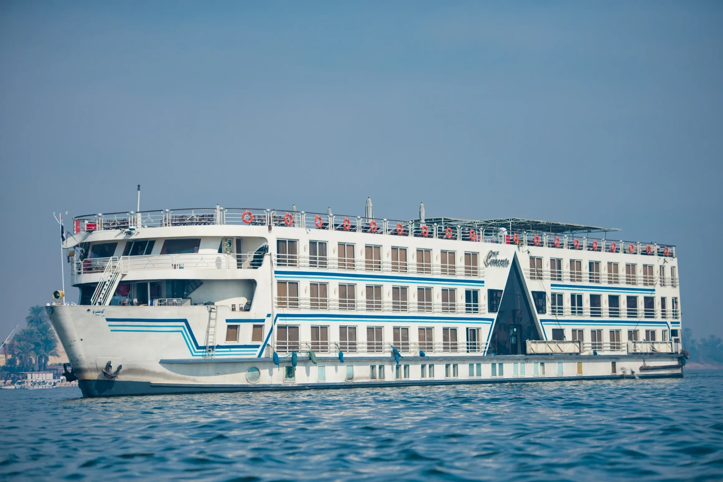 Exterior view of the Concerto I Nile Cruise Nile cruise ship